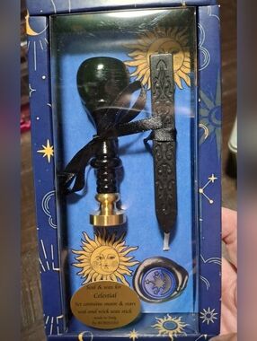 Rubinato Celestial Seal & Wax Stamp Set